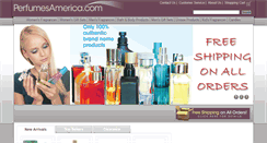 Desktop Screenshot of perfumesamerica.com